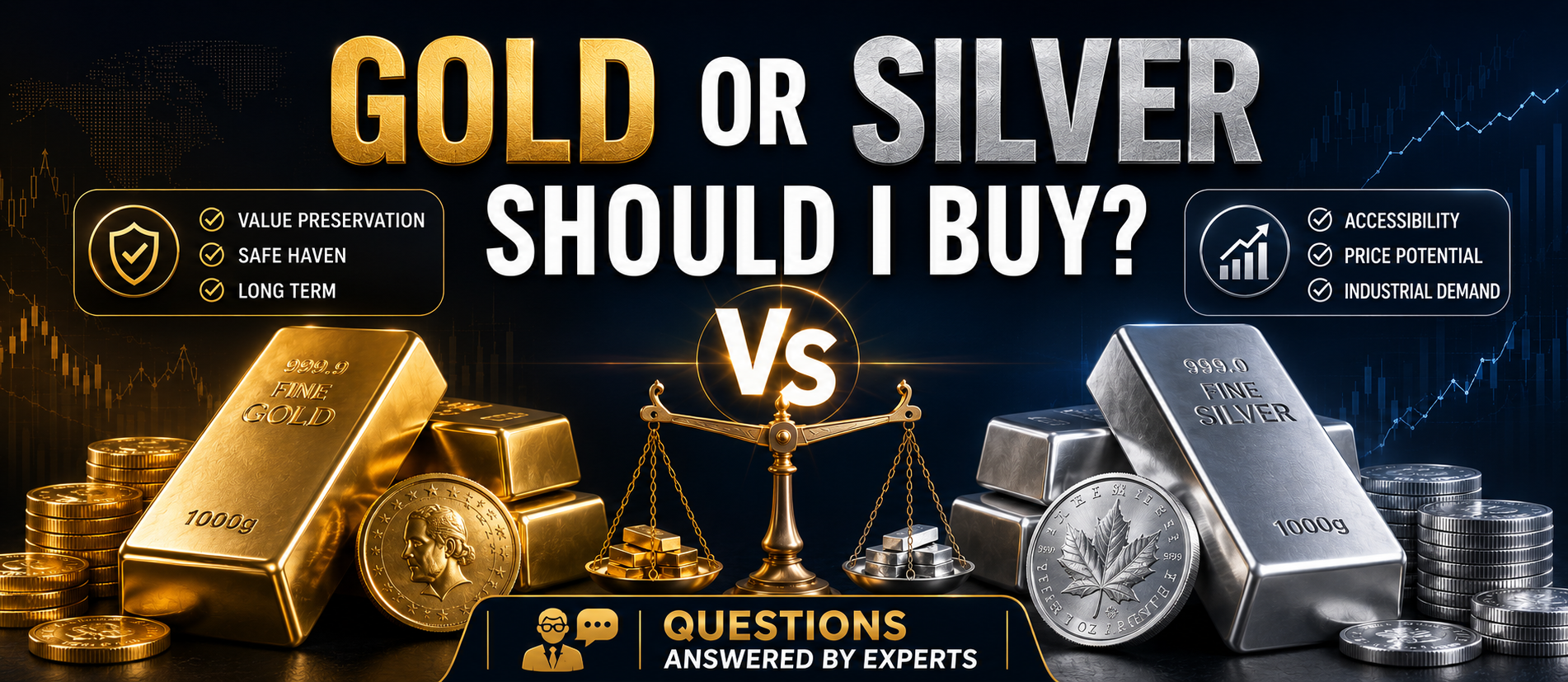 Gold or Silver? Experts Answer the Questions Every Investor Asks