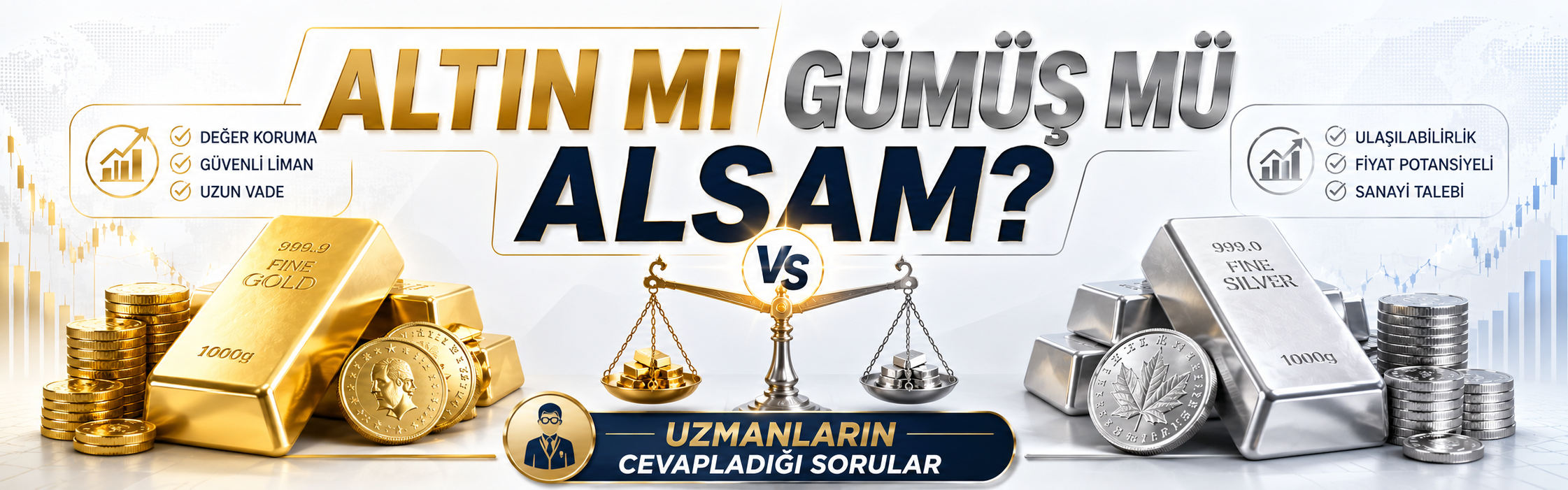 Altın mı Gümüş mü Alsam? Uzmanların Cevapladığı Sorular